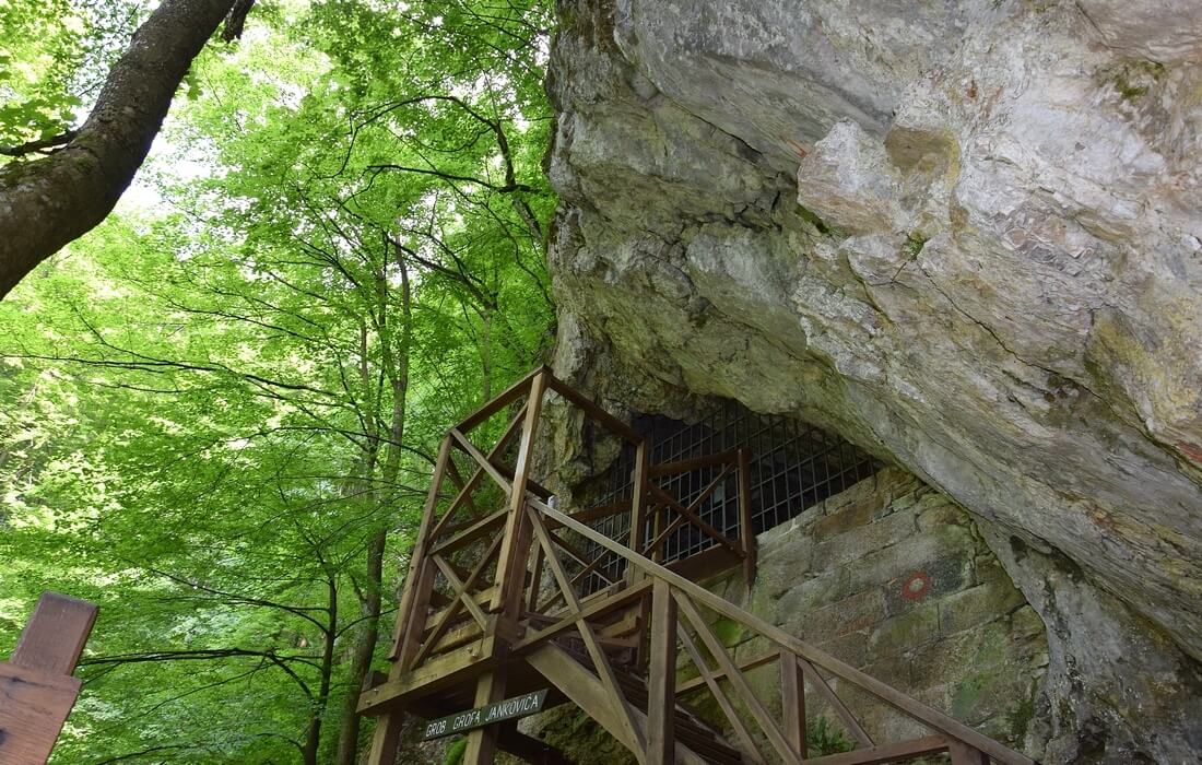 The grave of the Count Jankovic in a cave - Nature Park Papuk, Slavonia